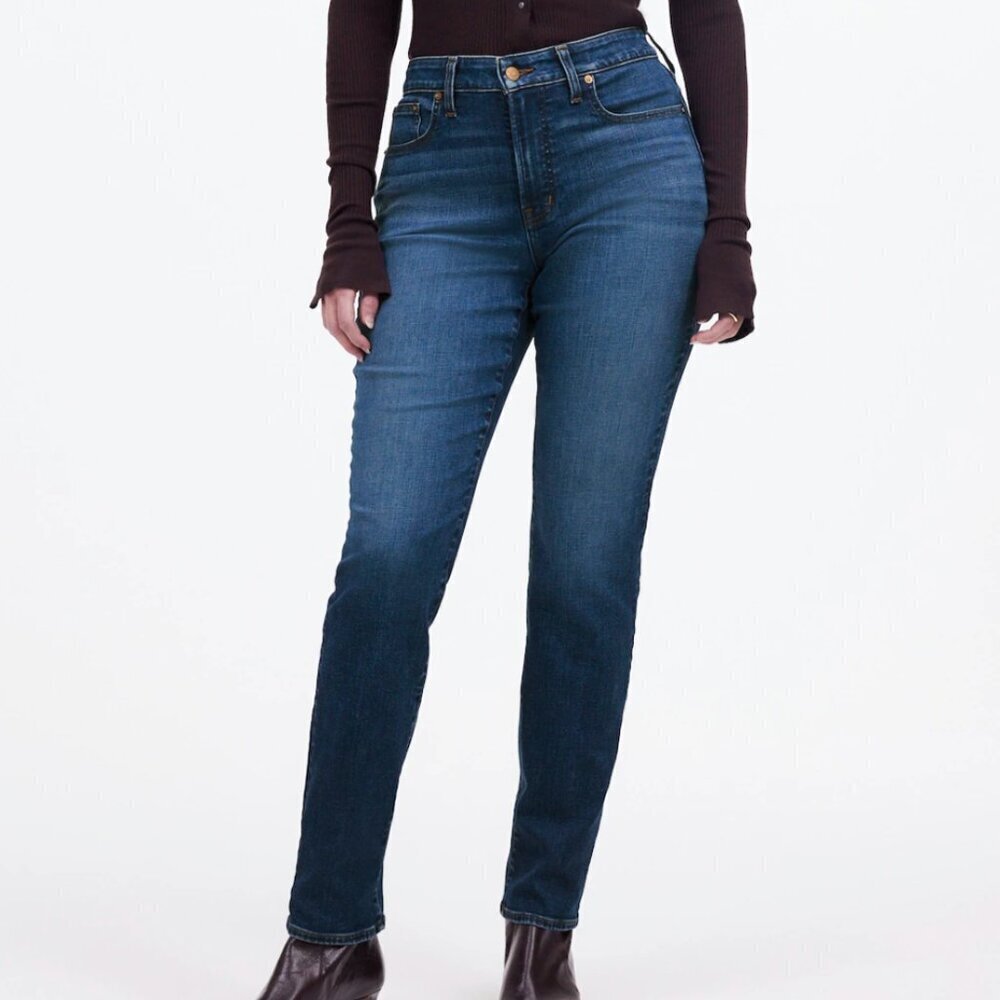 Madewell‎ Mid-Rise Perfect Vintage Jean dark wash sz 32